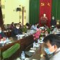 UBND huyện Quan Hóa Tổ chức hội nghị trực tuyến đánh giá kết quả thực hiện nhiệm vụ quý I, triển khai nhiệm vụ trọng tâm quý II năm 2020