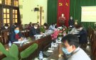 UBND huyện Quan Hóa Tổ chức hội nghị trực tuyến đánh giá kết quả thực hiện nhiệm vụ quý I, triển khai nhiệm vụ trọng tâm quý II năm 2020