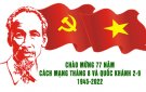Cách mạng Tháng Tám năm 1945 - sự kiện vĩ đại của dân tộc và Cách mạng Việt Nam