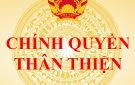 Mục đích, ý nghĩa xây dựng mô hình "chính quyền thân thiện".